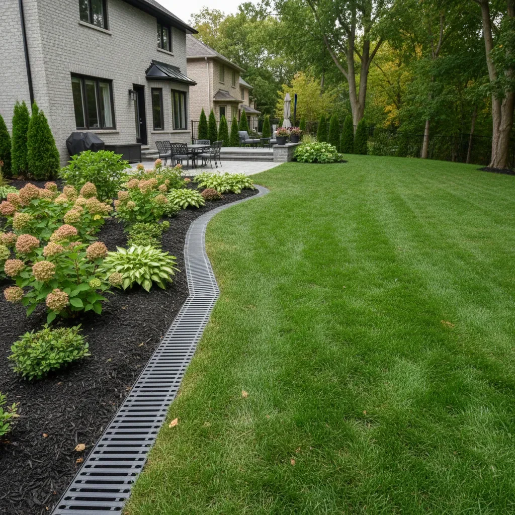 Professional Drainage service by Urban Landscaping Laval in Laval